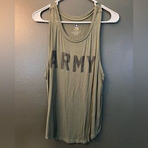 Army tank top